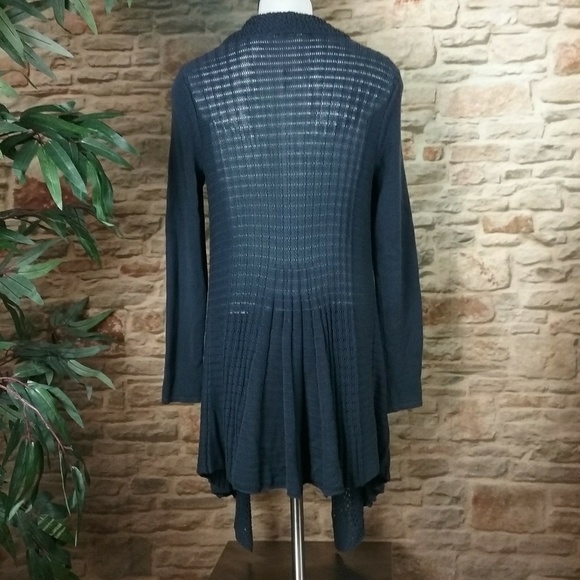 Kenar Sweater Hi-low Long Cardigan - Picture 4 of 8